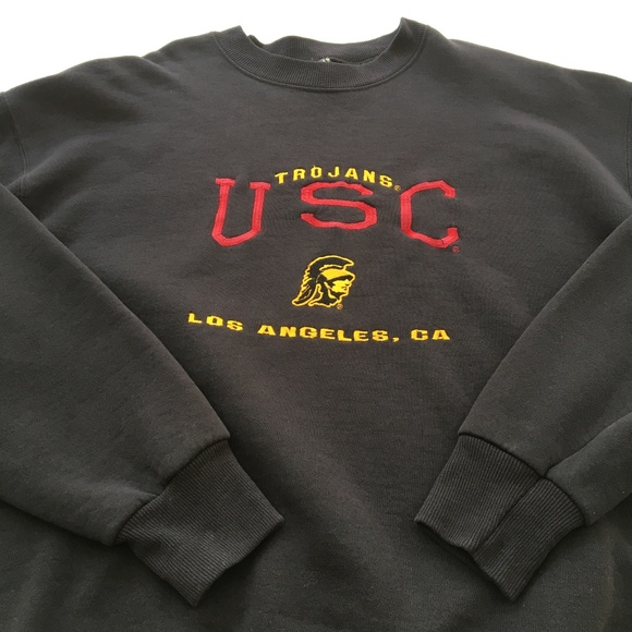 Vintage Usc Trojans Sweatshirt Usa 